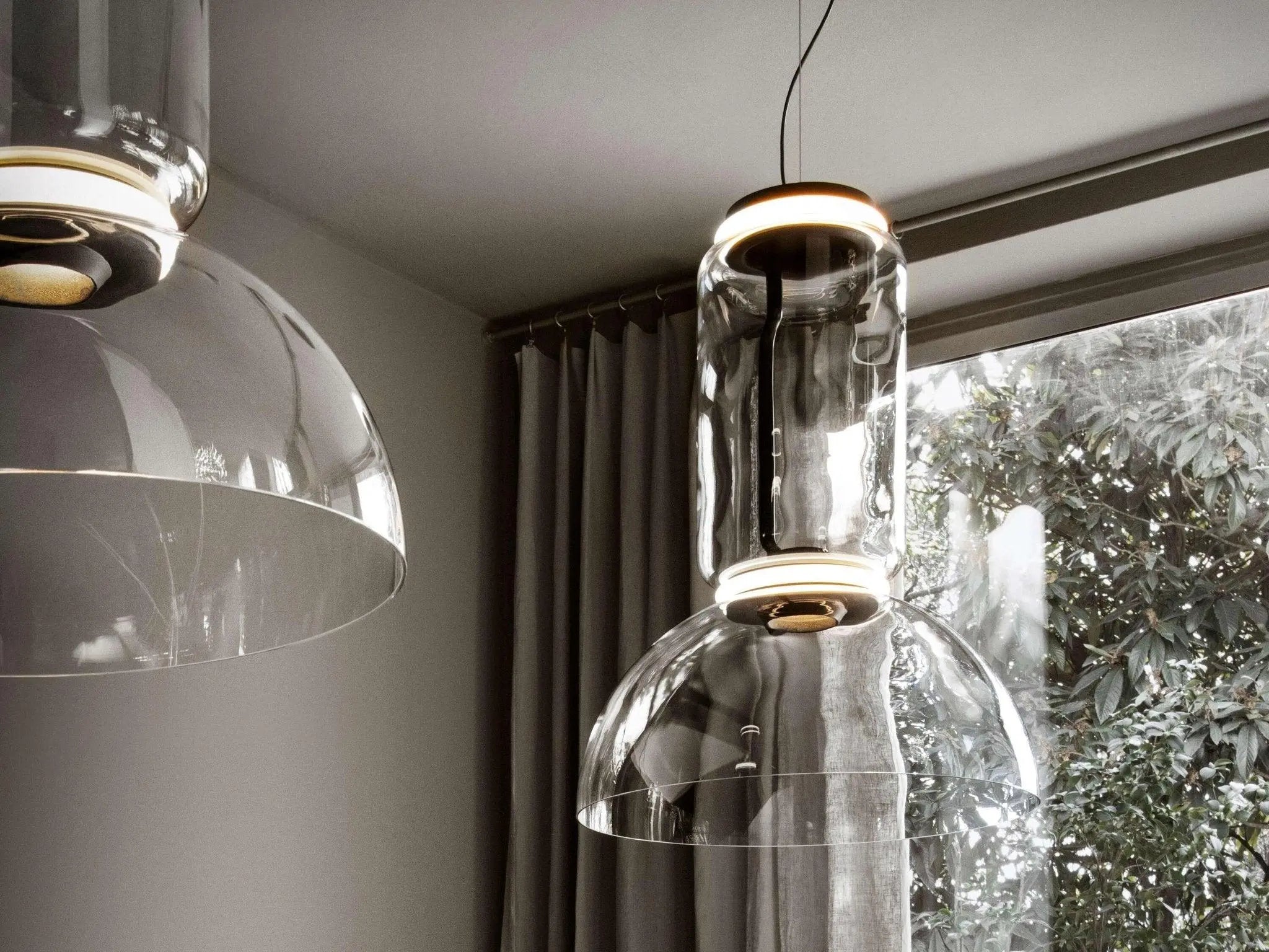 Lampa wisząca NOCTAMBULE BOWL szkło – styl nowoczesny