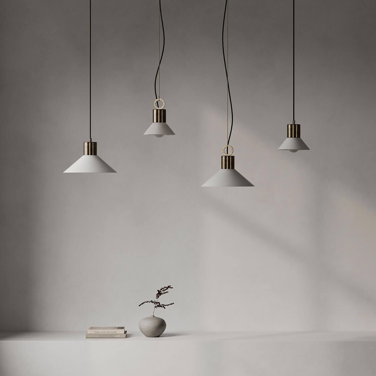 Lampa wisząca OSLO biały Embassy Interiors Eye on Design