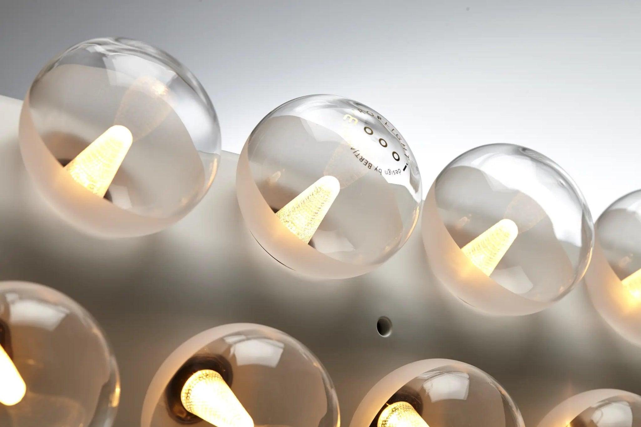 Lampa wisząca PROP LIGHT DOUBLE HORIZONTAL szkło Moooi Eye on Design