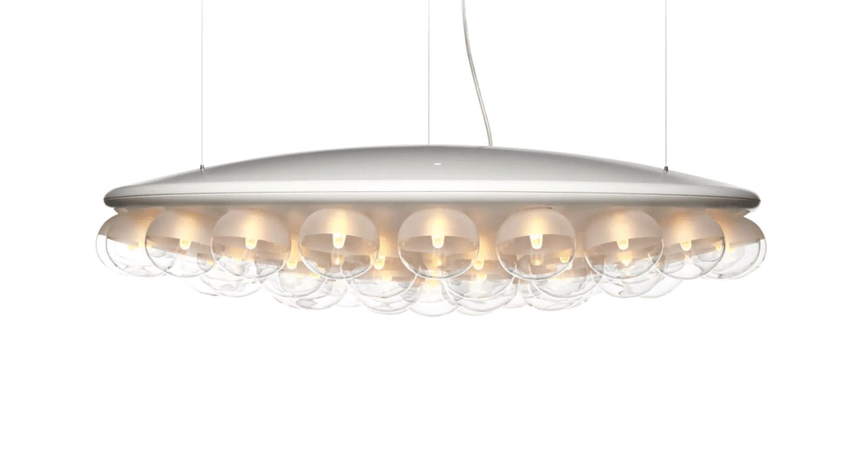 Lampa wisząca PROP LIGHT ROUND SINGLE szkło Moooi 2000K Eye on Design