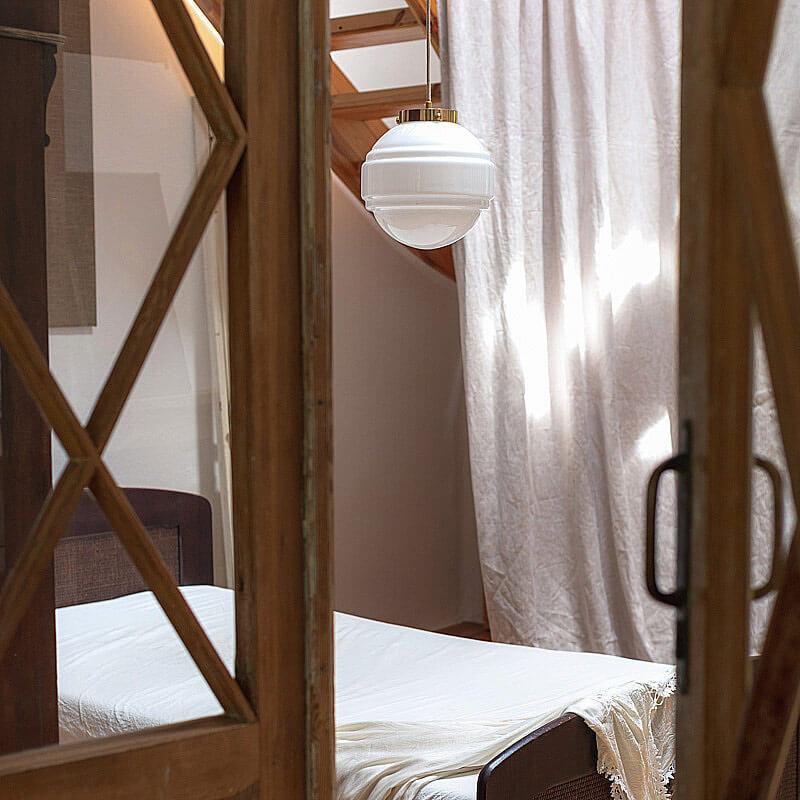 Lampa wisząca SATURN nikiel Embassy Interiors Eye on Design