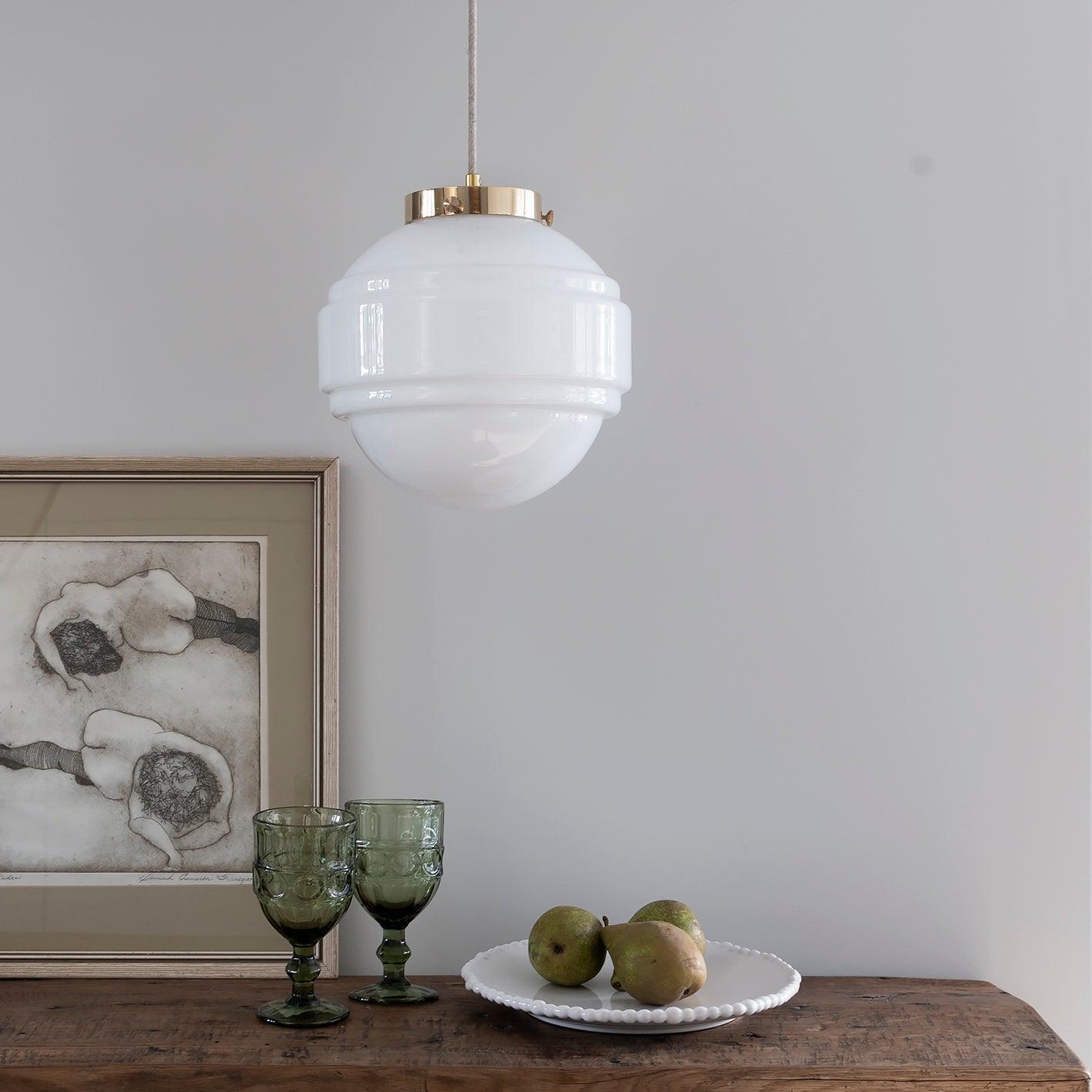 Lampa wisząca SATURN nikiel Embassy Interiors Eye on Design