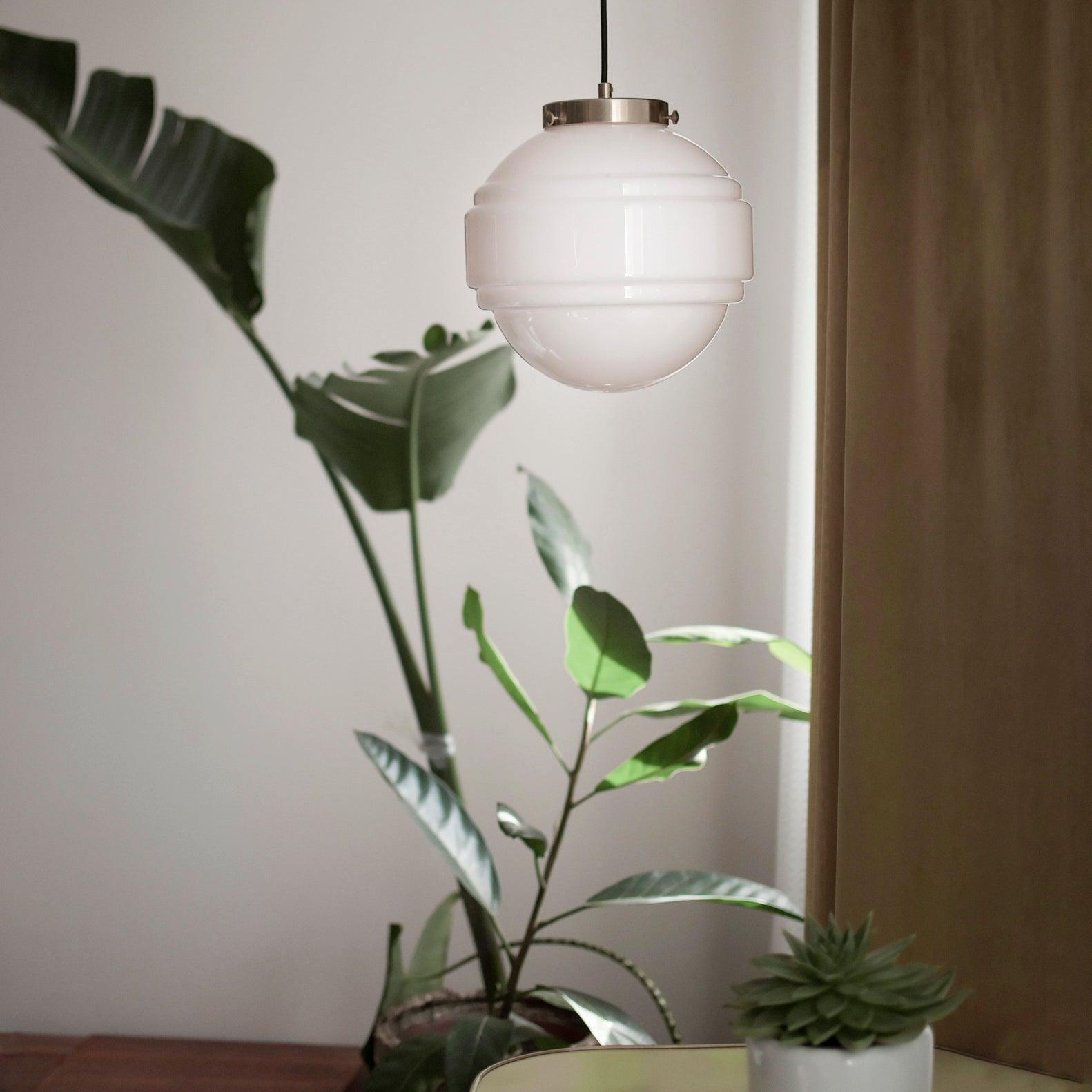 Lampa wisząca SATURN nikiel Embassy Interiors Eye on Design