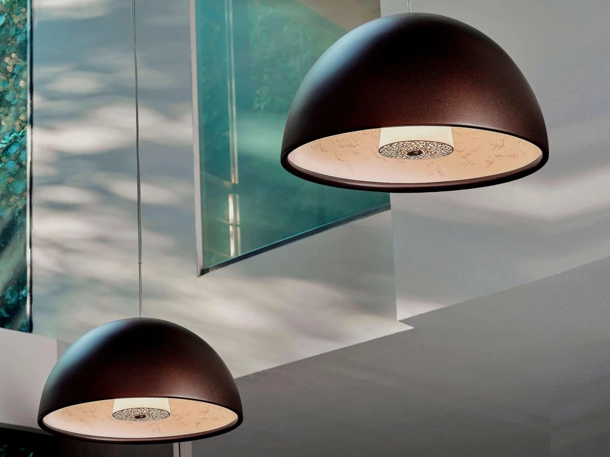 Lampa wisząca SKYGARDEN brązowy matowy, marka Flos