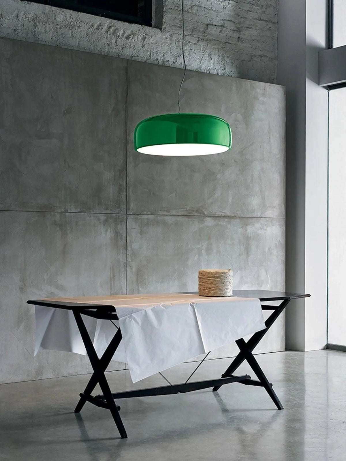 Lampa wisząca SMITHFIELD zielony, marka Flos