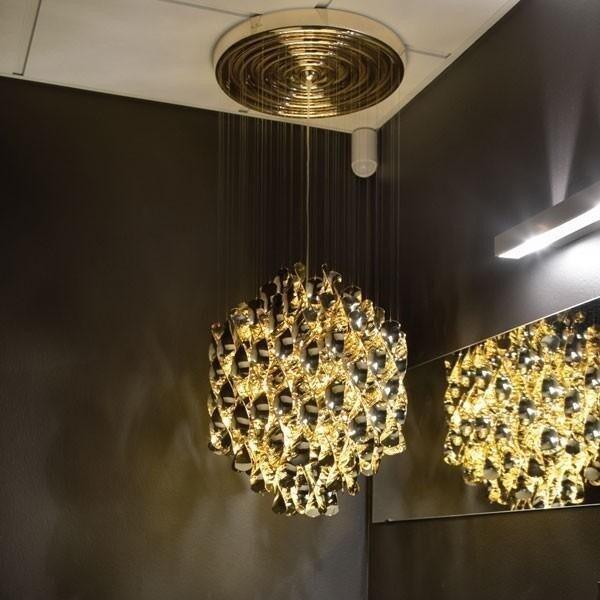 Lampa wisząca SPIRAL SP1 złoty Verpan Eye on Design