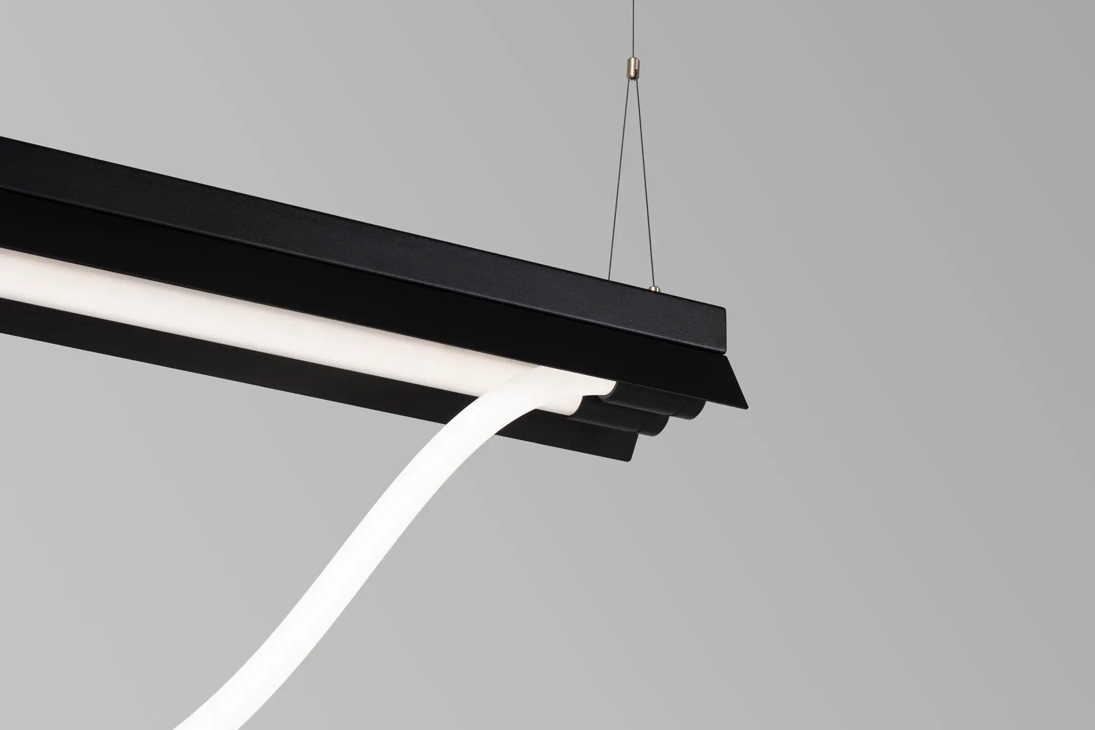 Lampa wisząca TUBELIGHT czarny Moooi Eye on Design