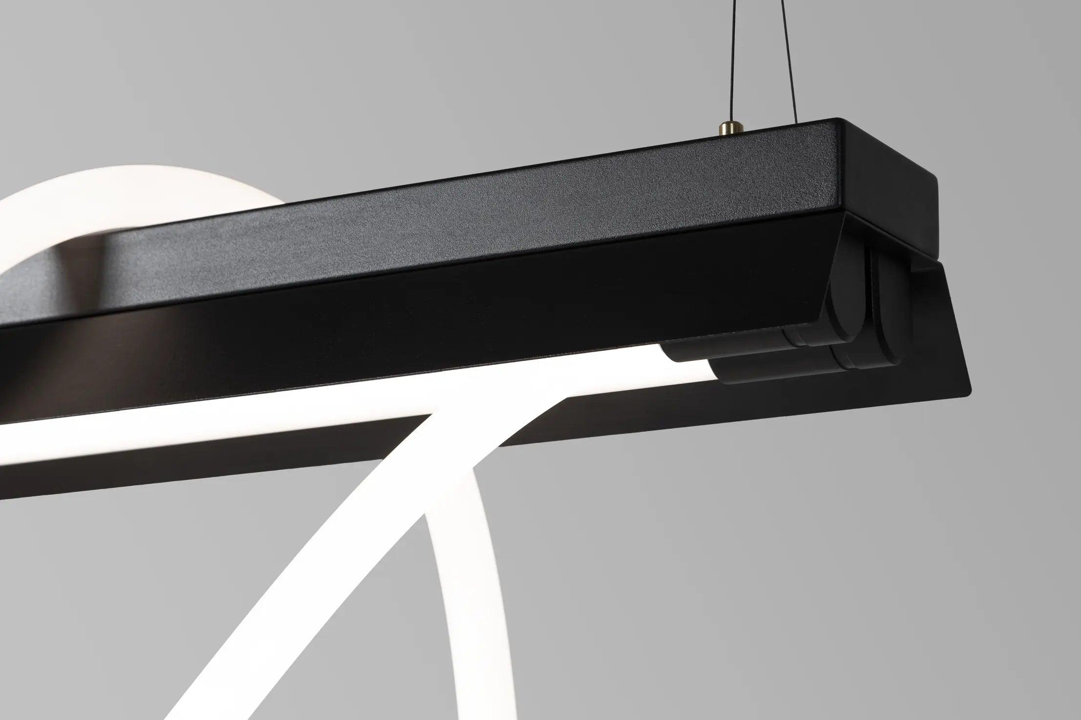 Lampa wisząca TUBELIGHT czarny Moooi Eye on Design