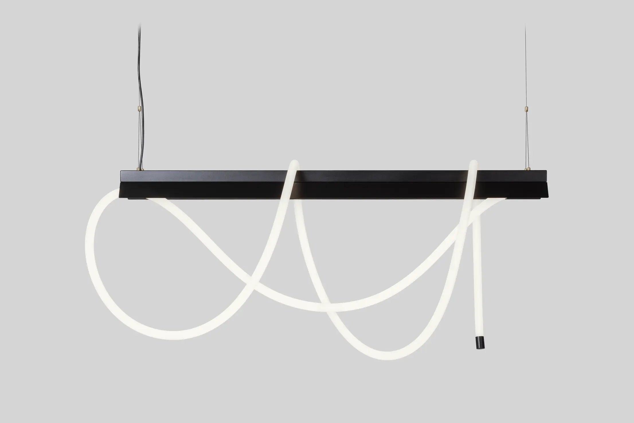 Lampa wisząca TUBELIGHT czarny Moooi Eye on Design