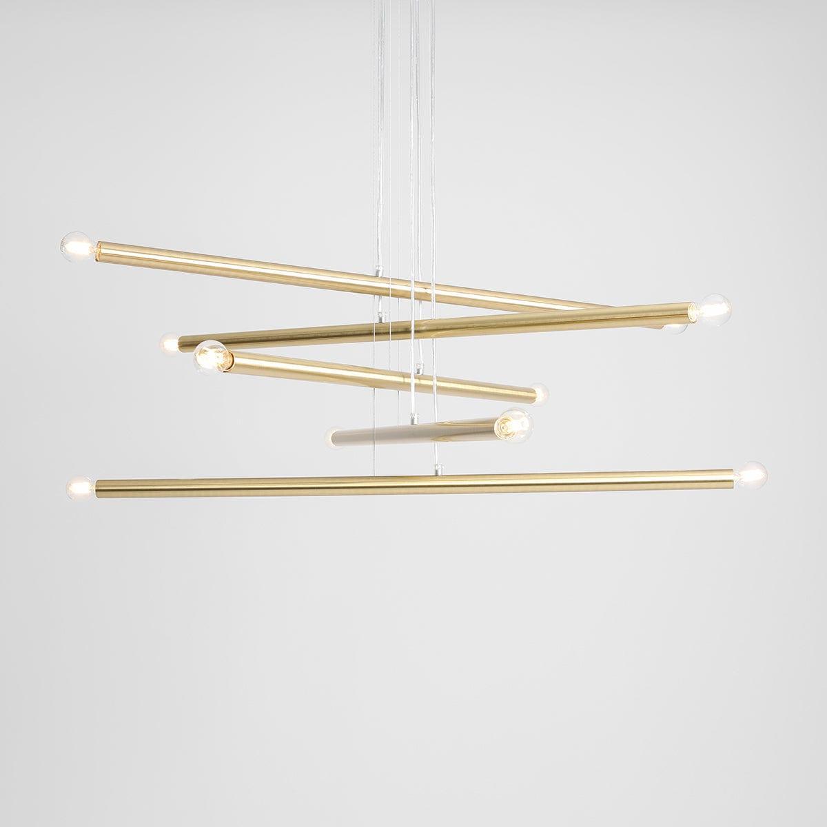 Lampa wisząca TUBO mosiężny Artera Eye on Design