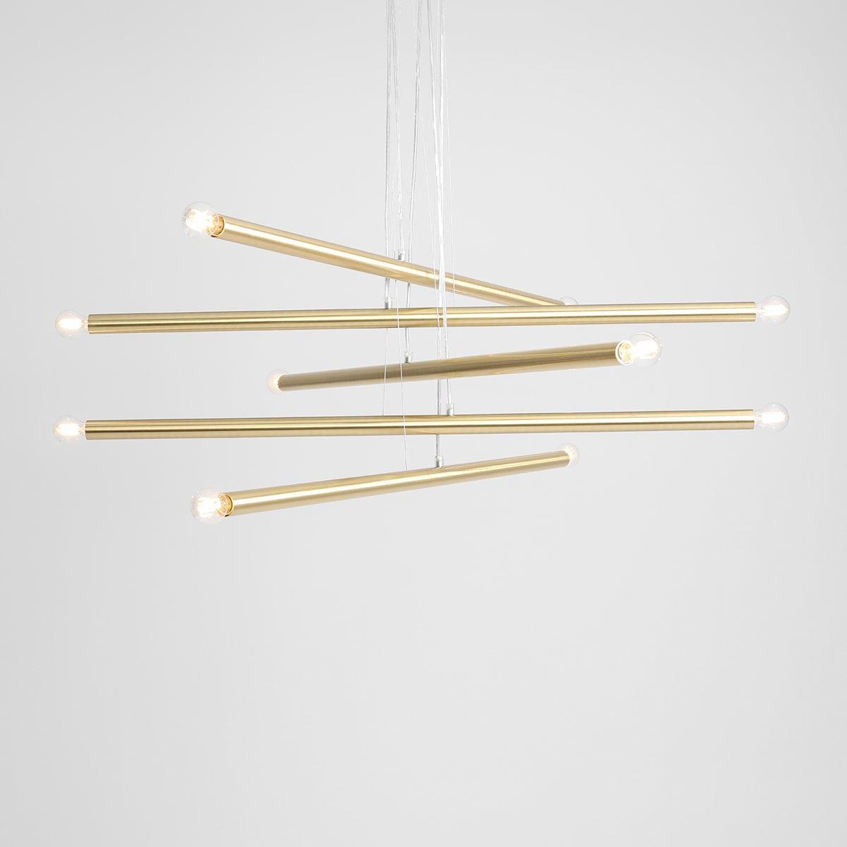 Lampa wisząca TUBO mosiężny Artera Eye on Design