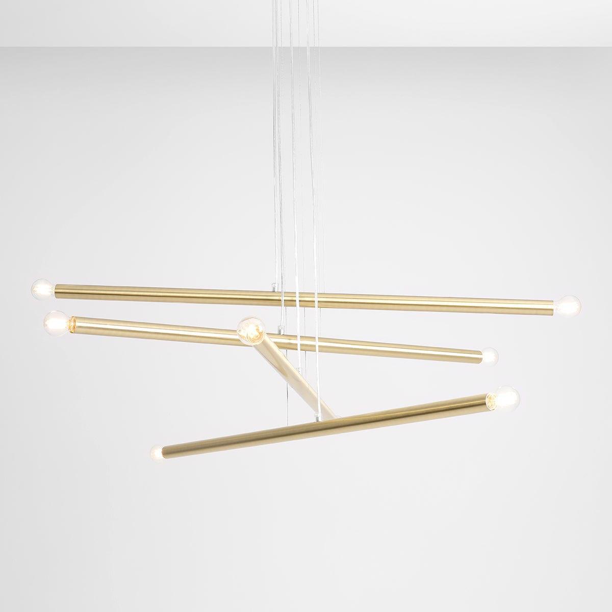 Lampa wisząca TUBO mosiężny Artera Eye on Design