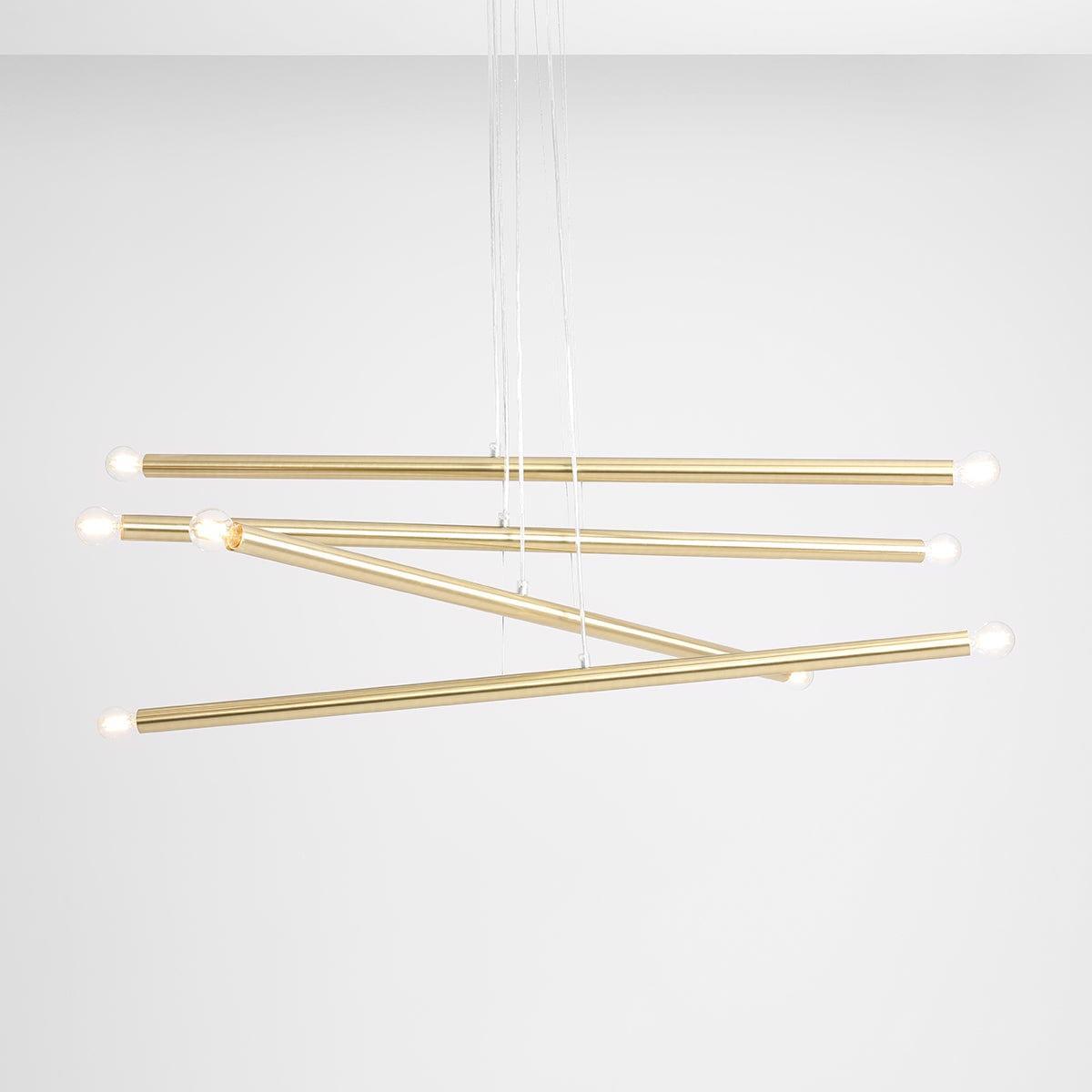 Lampa wisząca TUBO mosiężny Artera Eye on Design