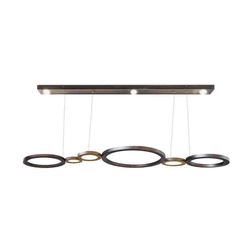 Lampa wisząca VEGAS brązowy Contardi Eye on Design