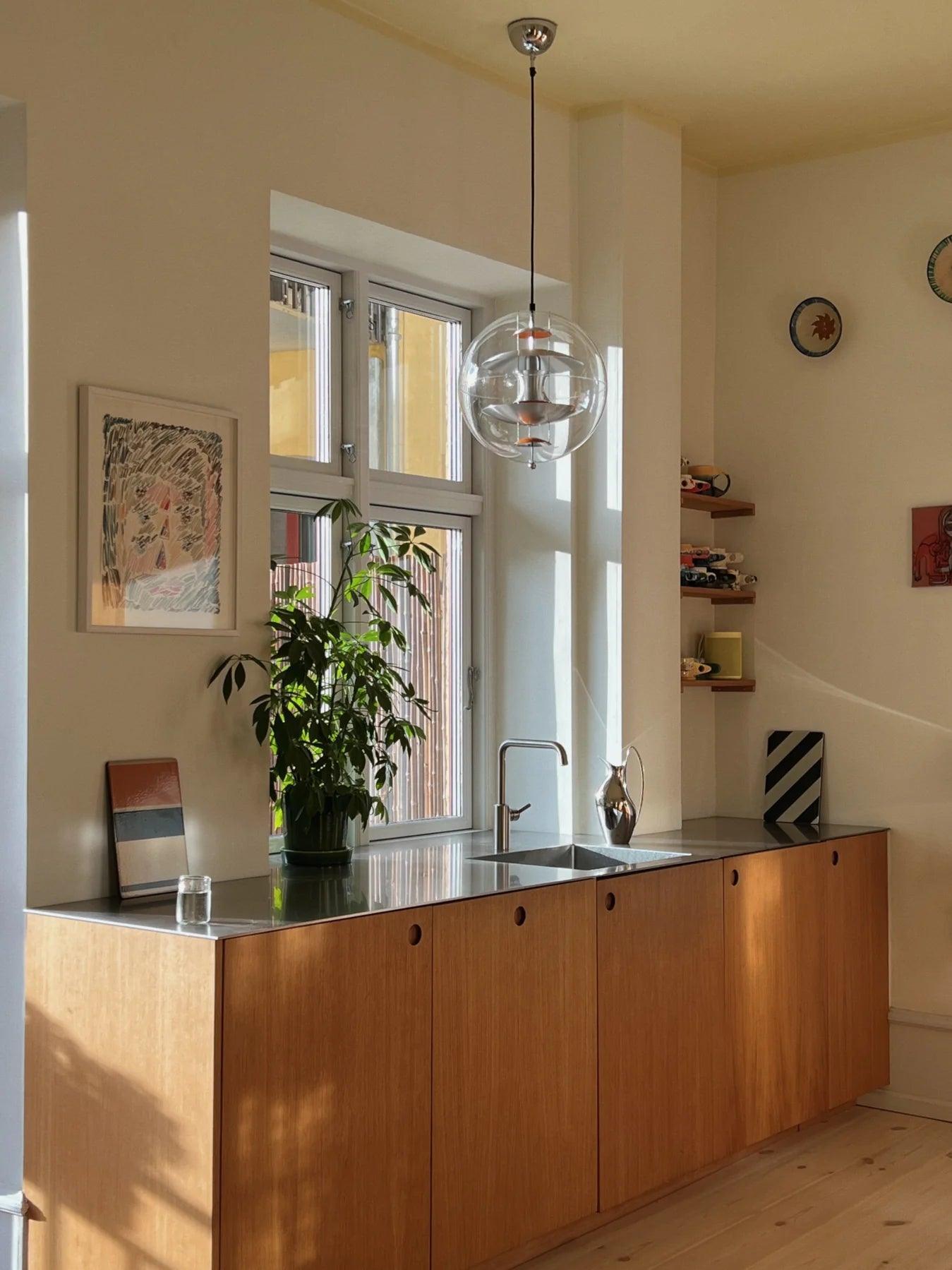 Lampa wisząca VP GLOBE szczotkowane aluminium Verpan Eye on Design