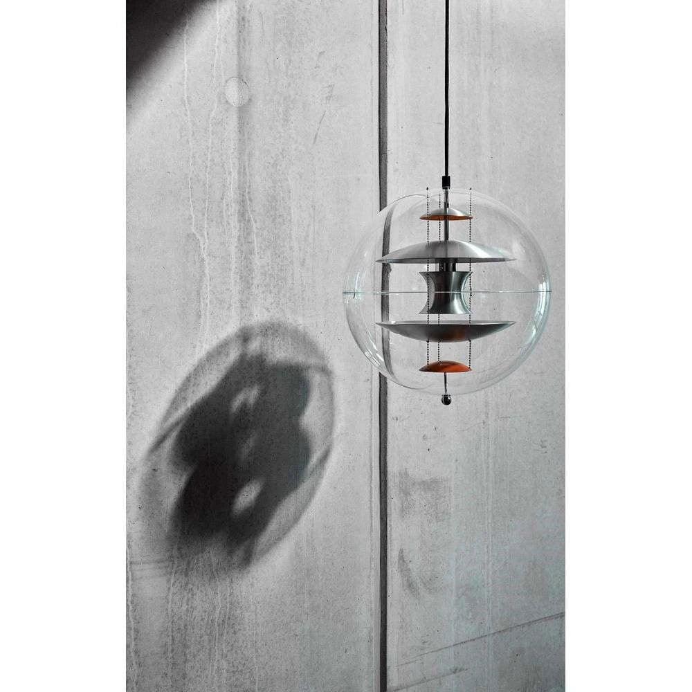 Lampa wisząca VP GLOBE szczotkowane aluminium Verpan Eye on Design