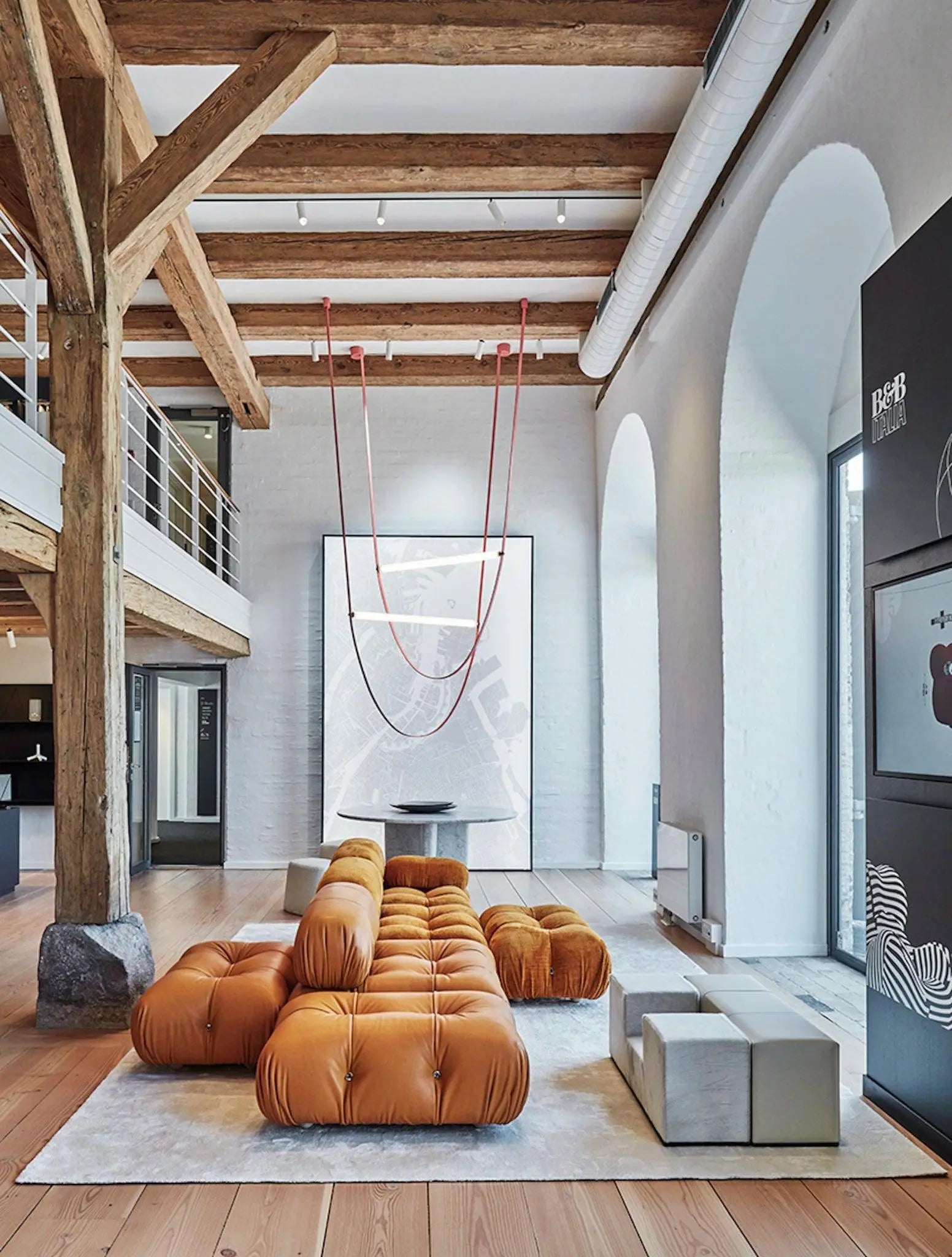 Lampa wisząca WIRELINE różowy – styl nowoczesny