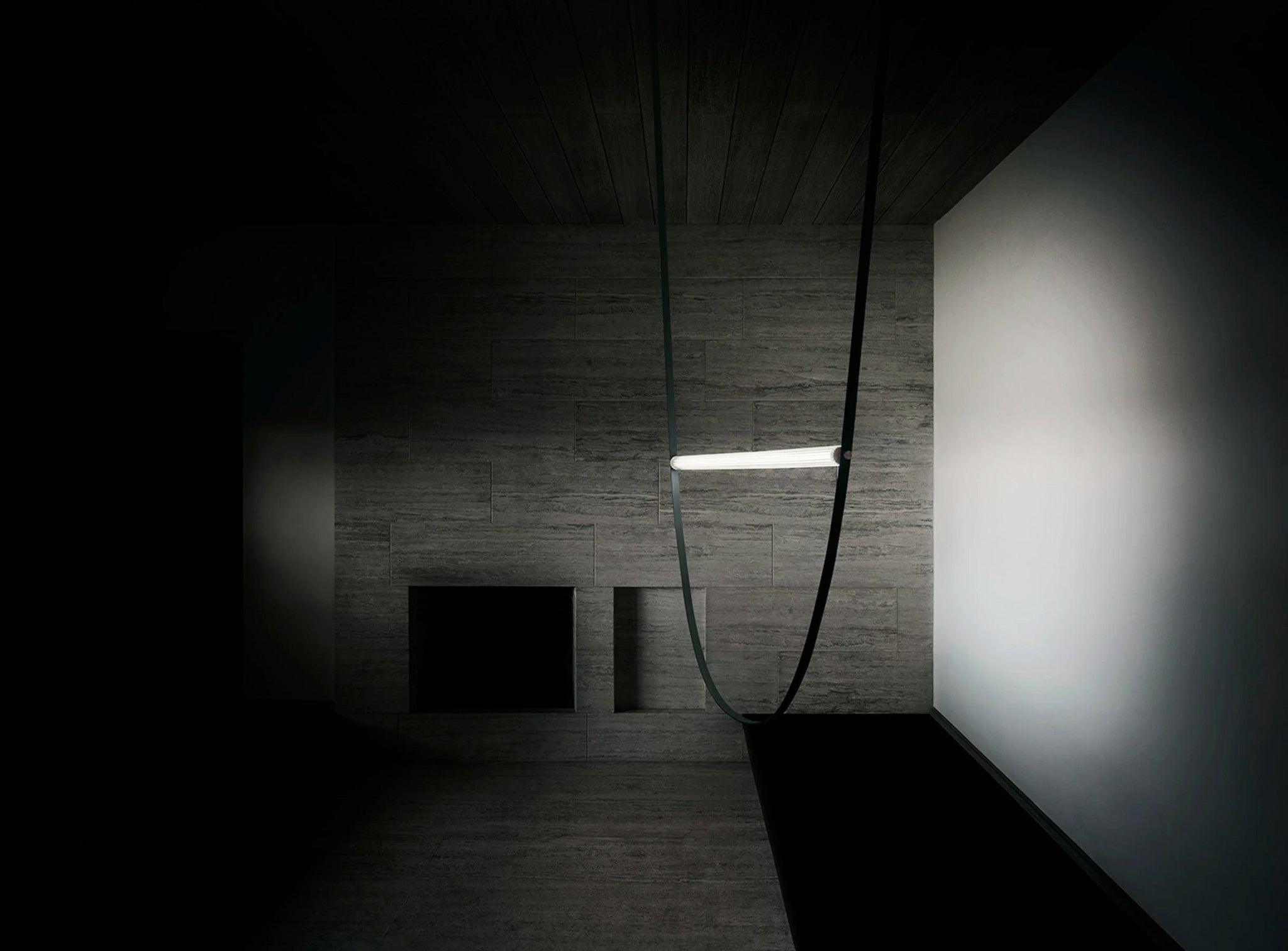 Lampa wisząca WIRELINE zielony – styl nowoczesny