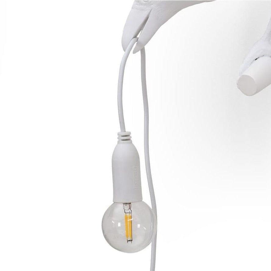 Lampa zewnętrzna BIRD LOOKING LEFT biały Seletti Eye on Design