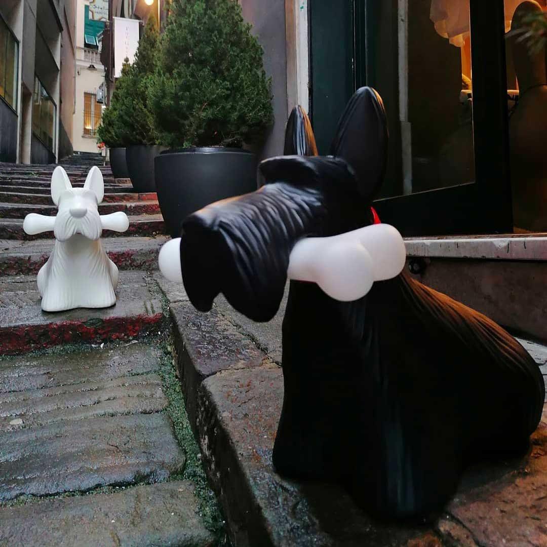 Lampka SCOTTIE biały Qeeboo Eye on Design