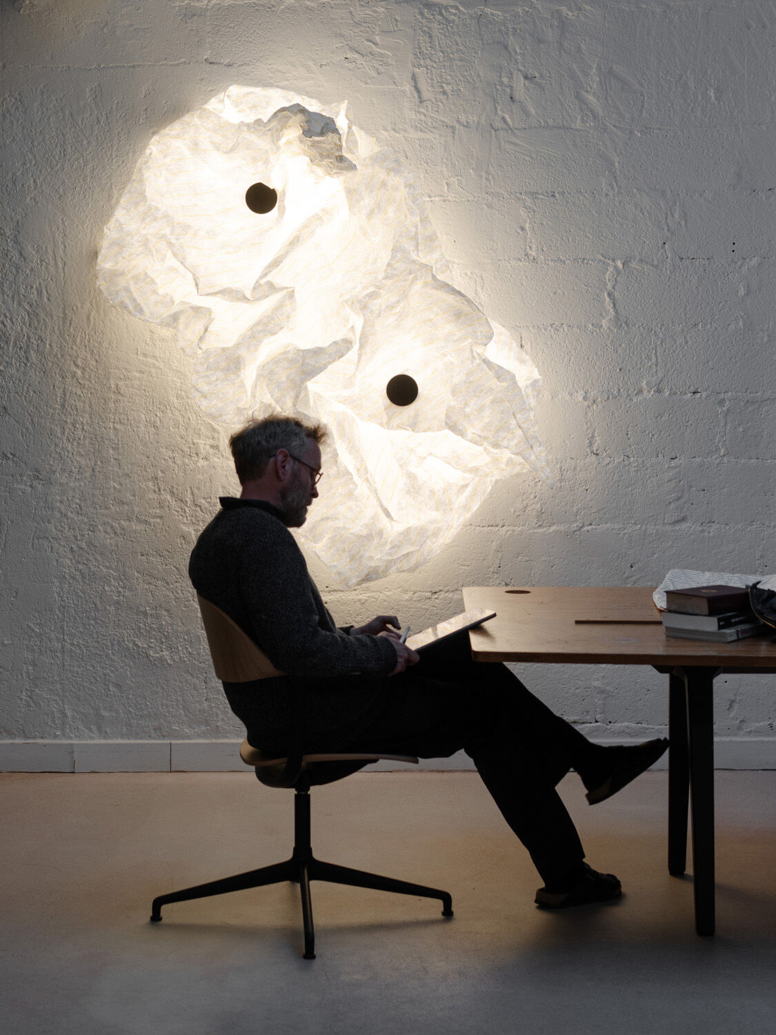 Wandlamp MAAP wit