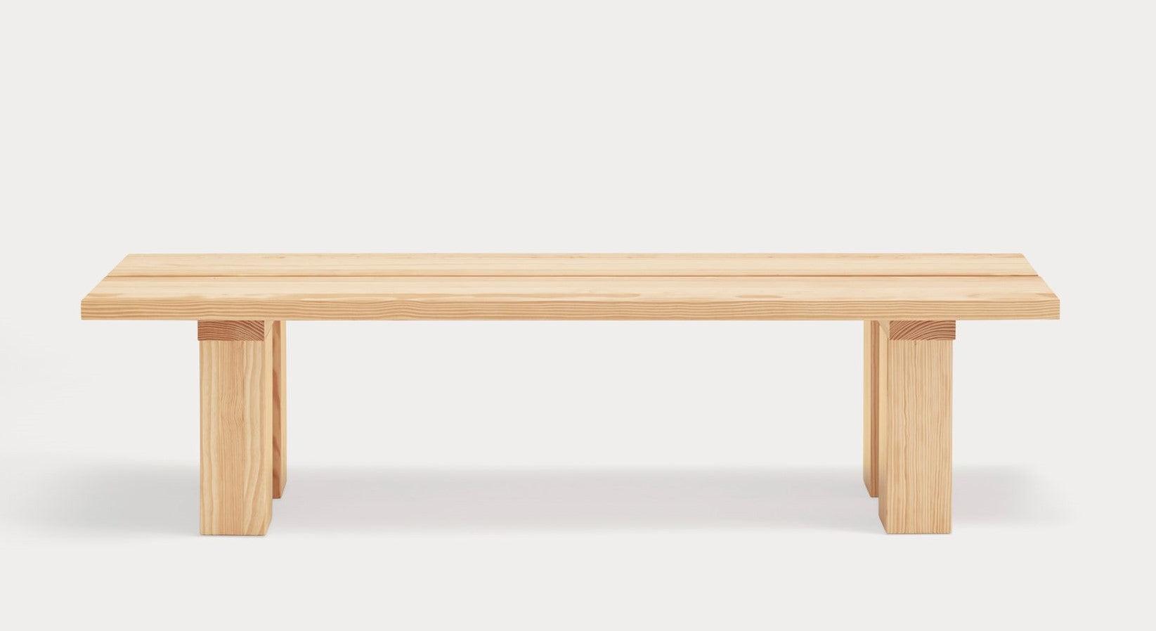 Ławka BANDA drewno sosnowe Teulat Eye on Design