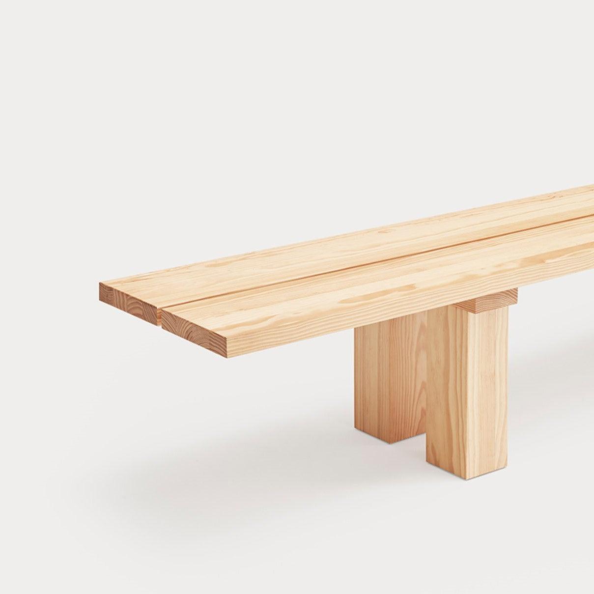 Ławka BANDA drewno sosnowe Teulat Eye on Design