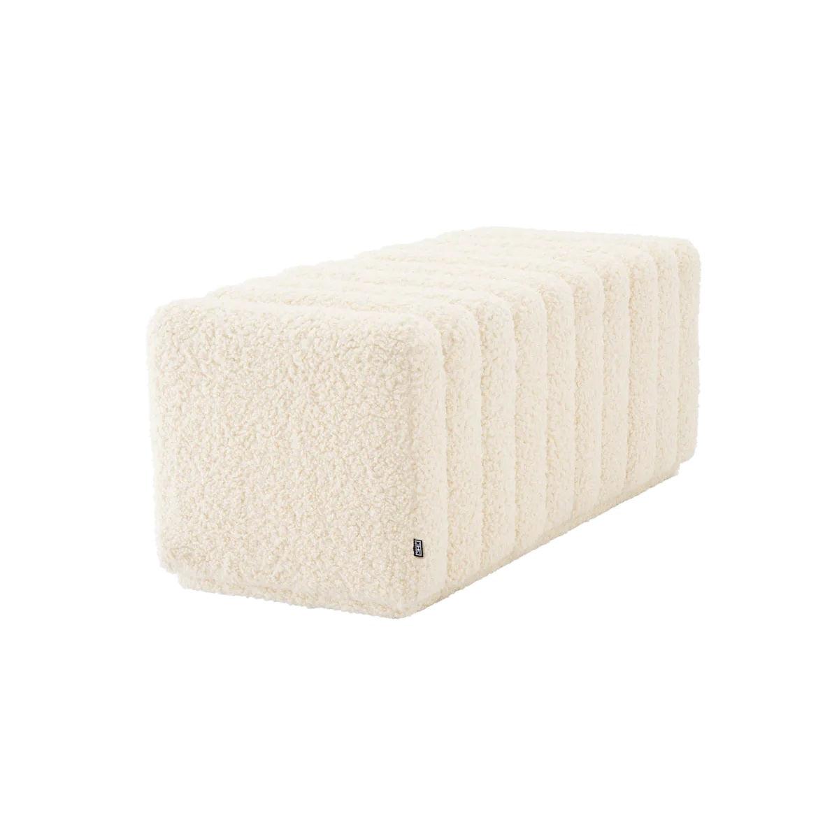 Ławka BENTE kremowy Eichholtz Eye on Design