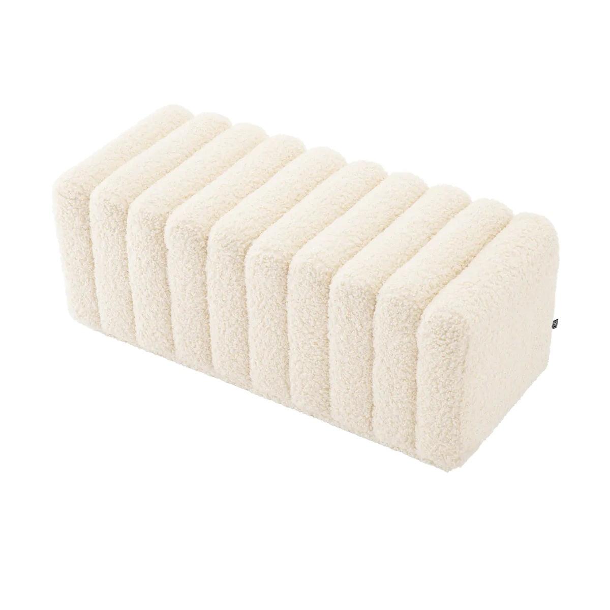 Ławka BENTE kremowy Eichholtz Eye on Design