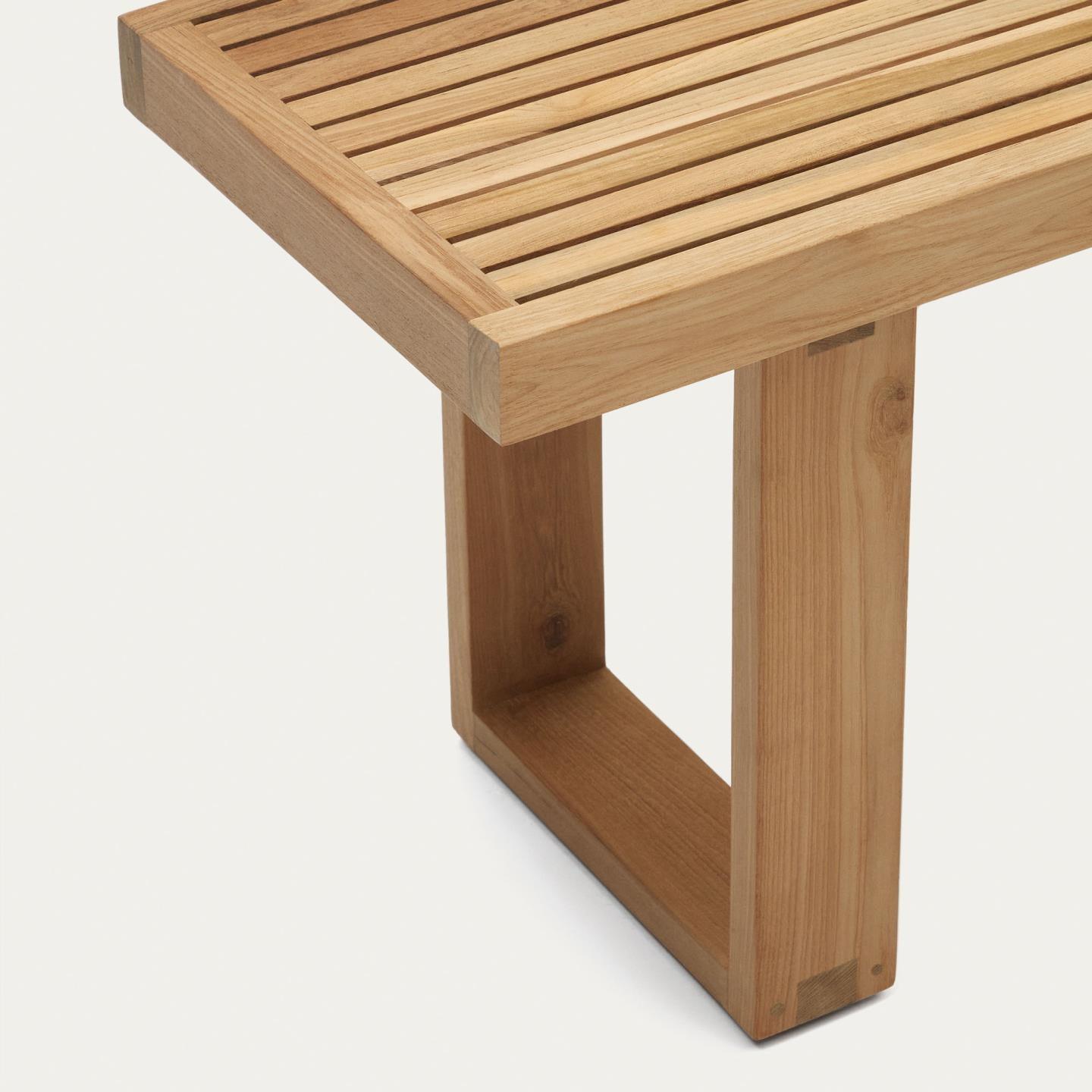 Ławka ogrodowa CANADELL lite drewno tekowe La Forma Eye on Design