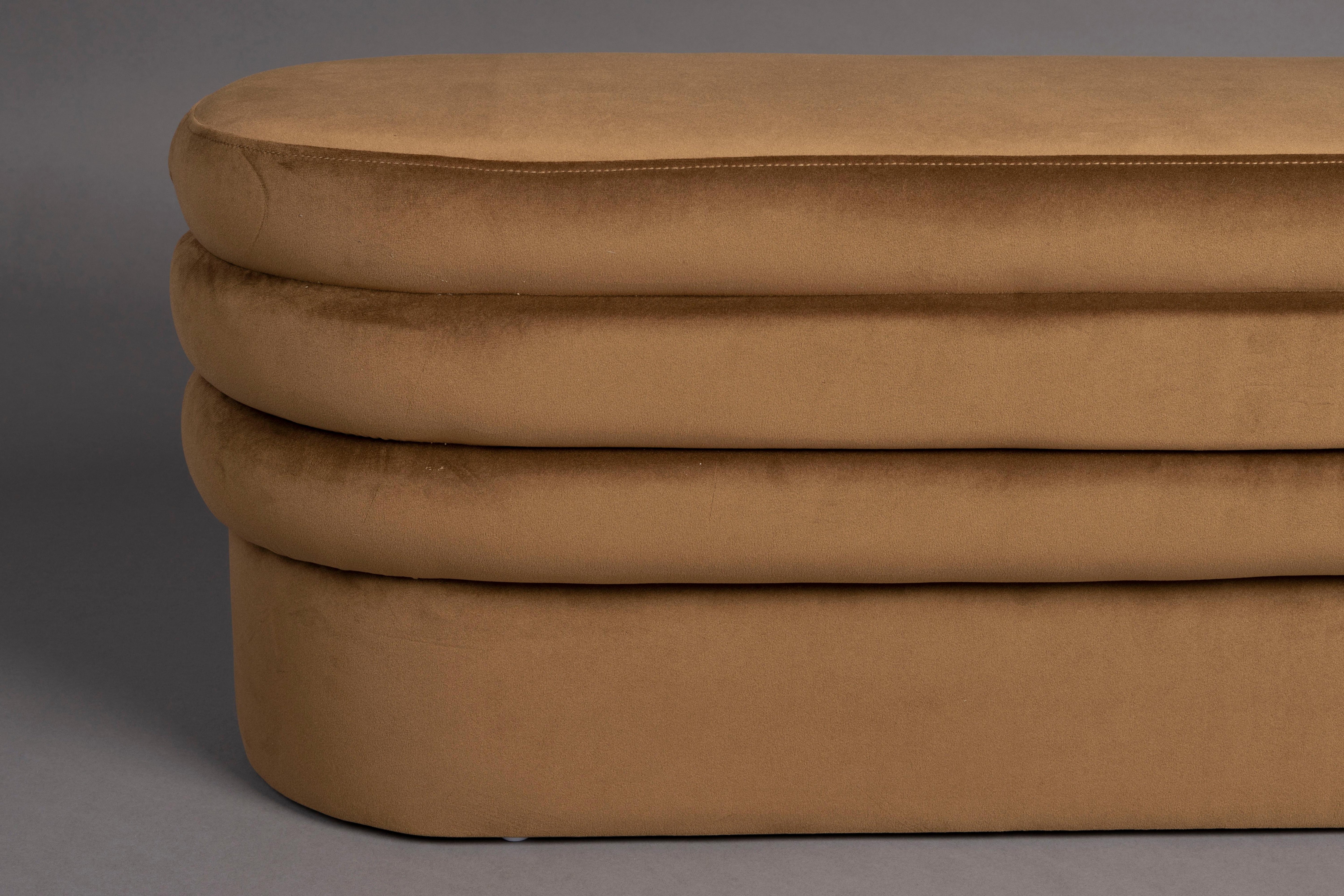 Aditi Bench Brown Dutchbone Eye on Design