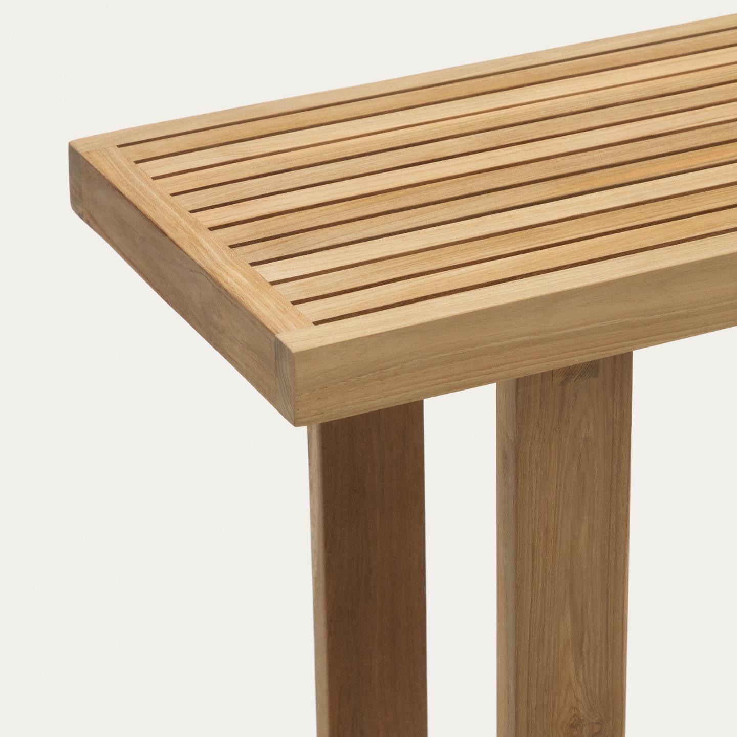 Ławka wysoka CANADELL lite drewno tekowe La Forma Eye on Design