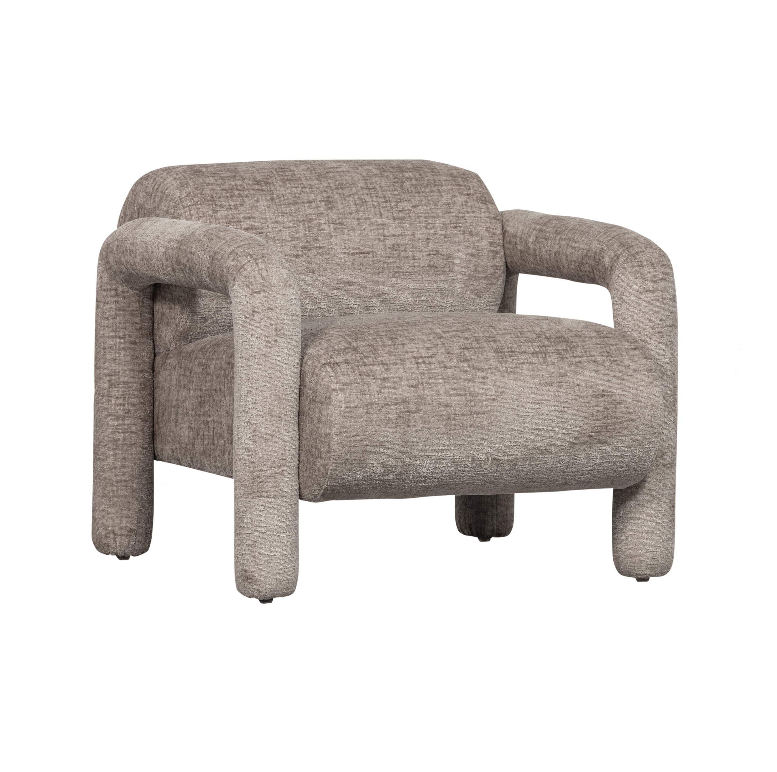 Fotel LENNY piaskowy Woood Exclusive Eye on Design