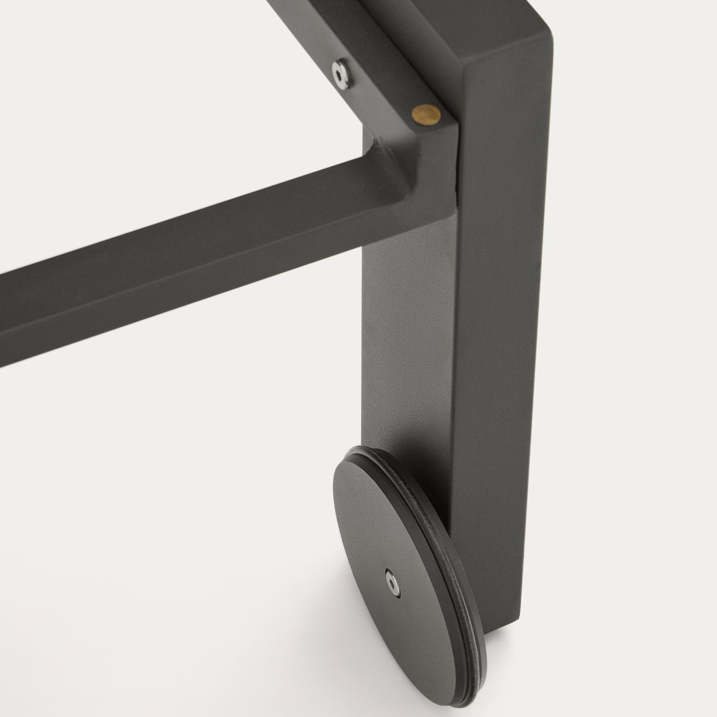 Leżak CANUTELLS czarny La Forma Eye on Design