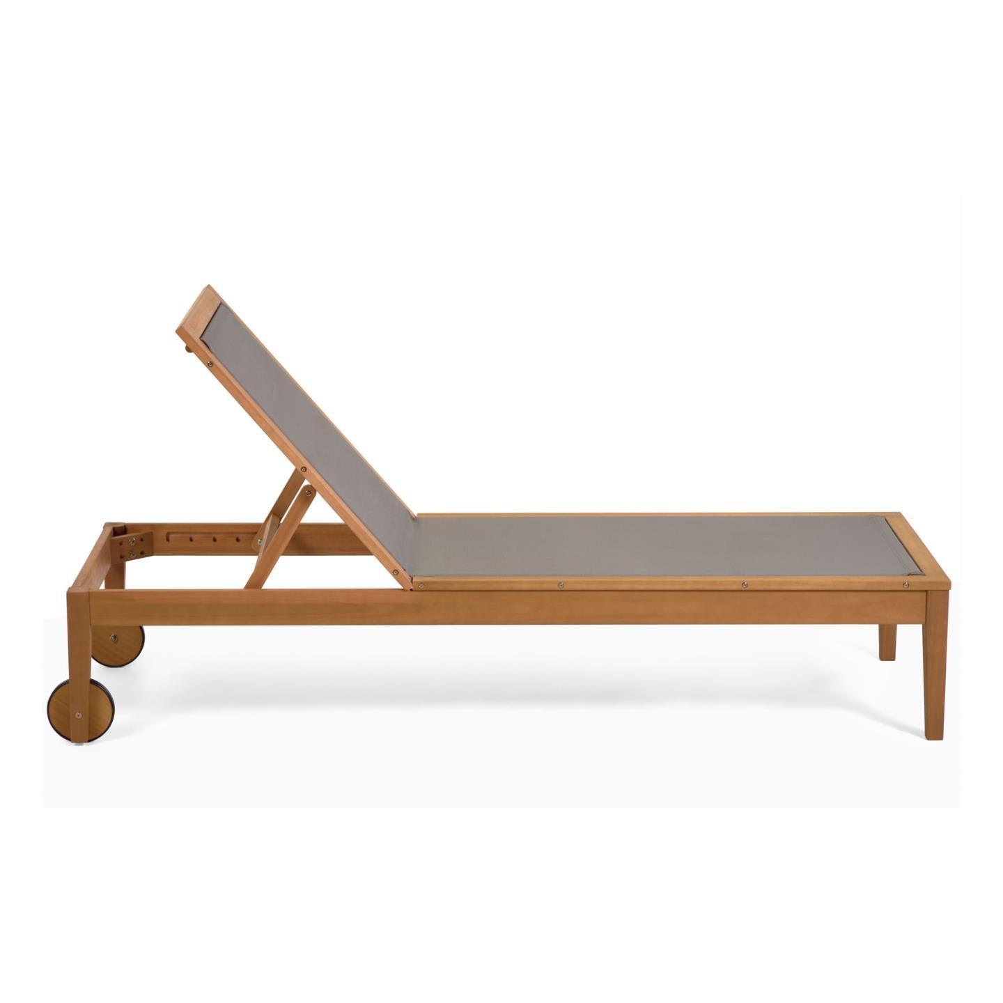 Leżak CATERIN szary La Forma Eye on Design