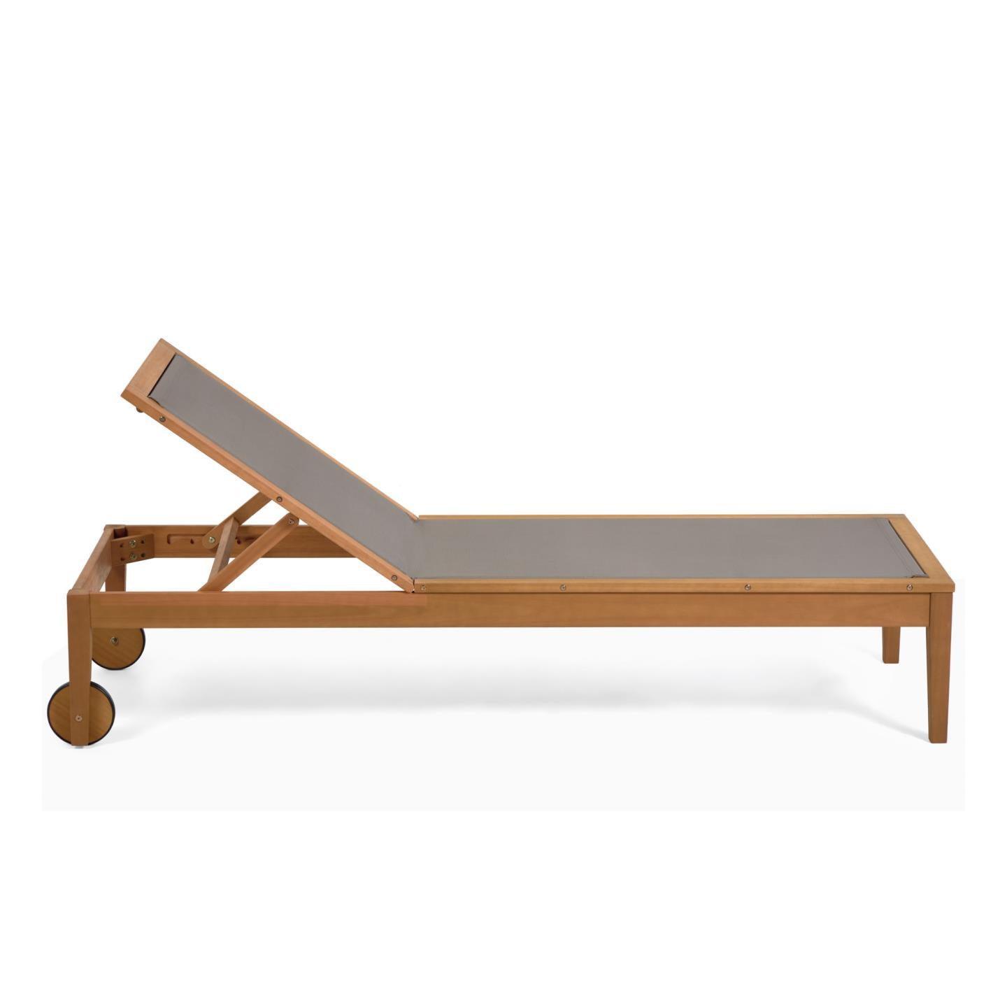 Leżak CATERIN szary La Forma Eye on Design