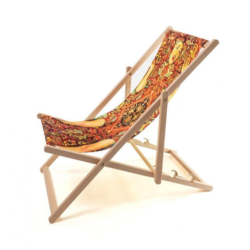 Leżak LADY ON CARPET czerwony Seletti Eye on Design