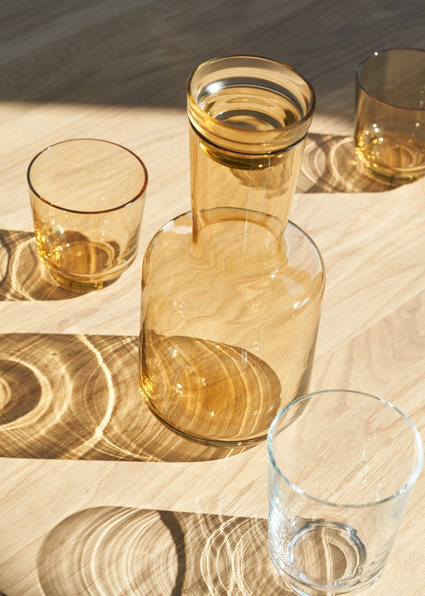 RAISE Amber Glasses Set
