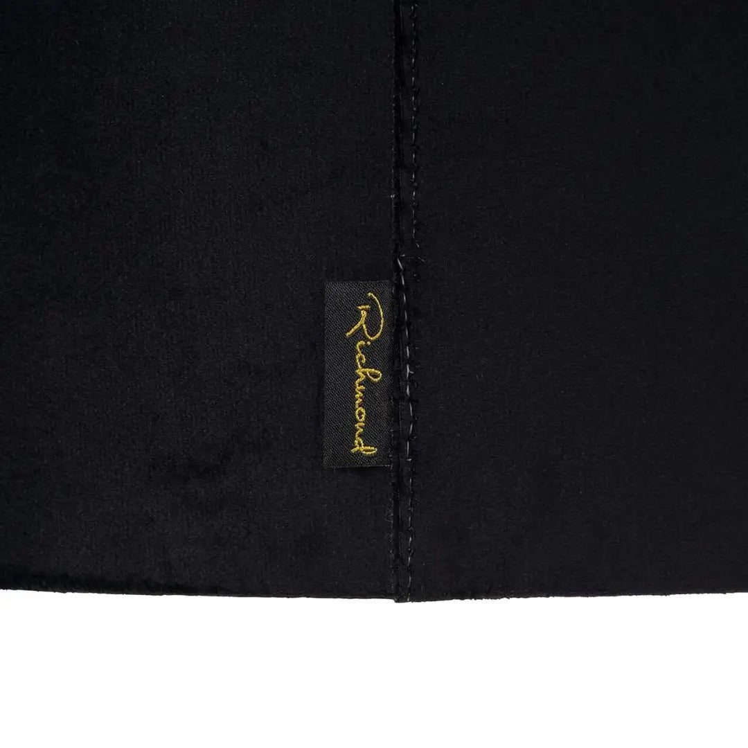 Ronde lampenkap JAYLINN zwart