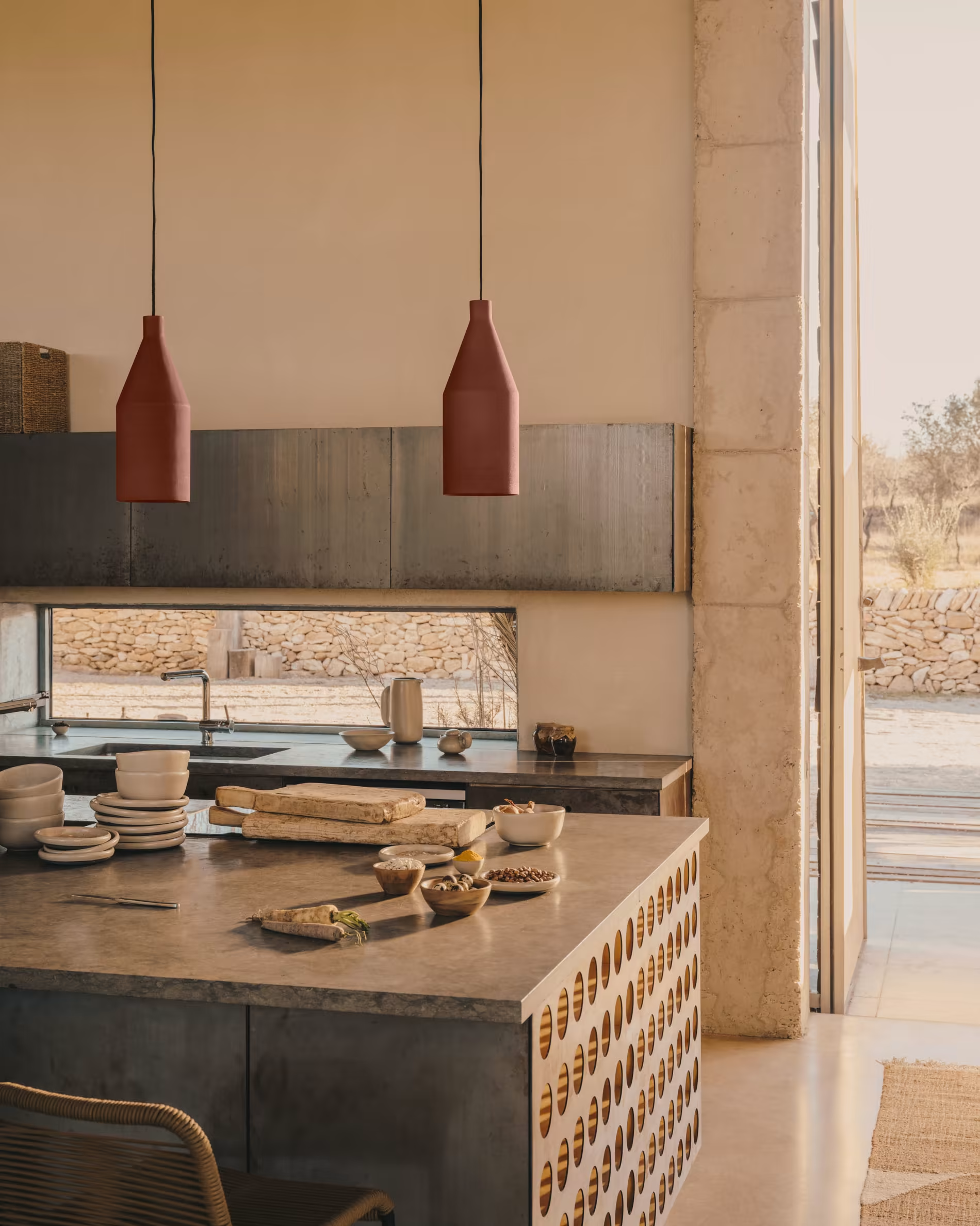 Lampa wisząca PERALTA terakotowy La Forma Eye on Design