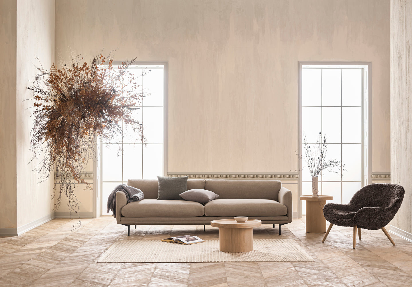 Brida gray rug