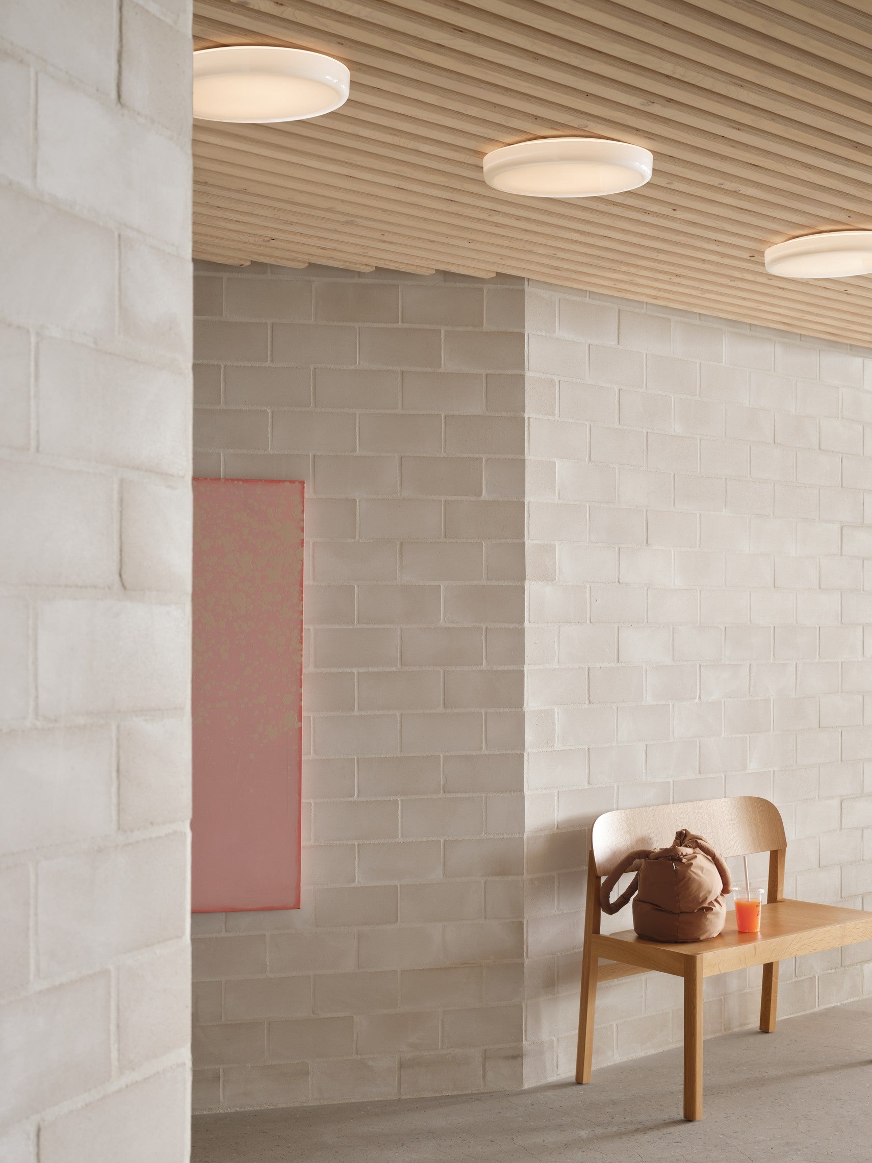 Wandlamp LOOPED wit