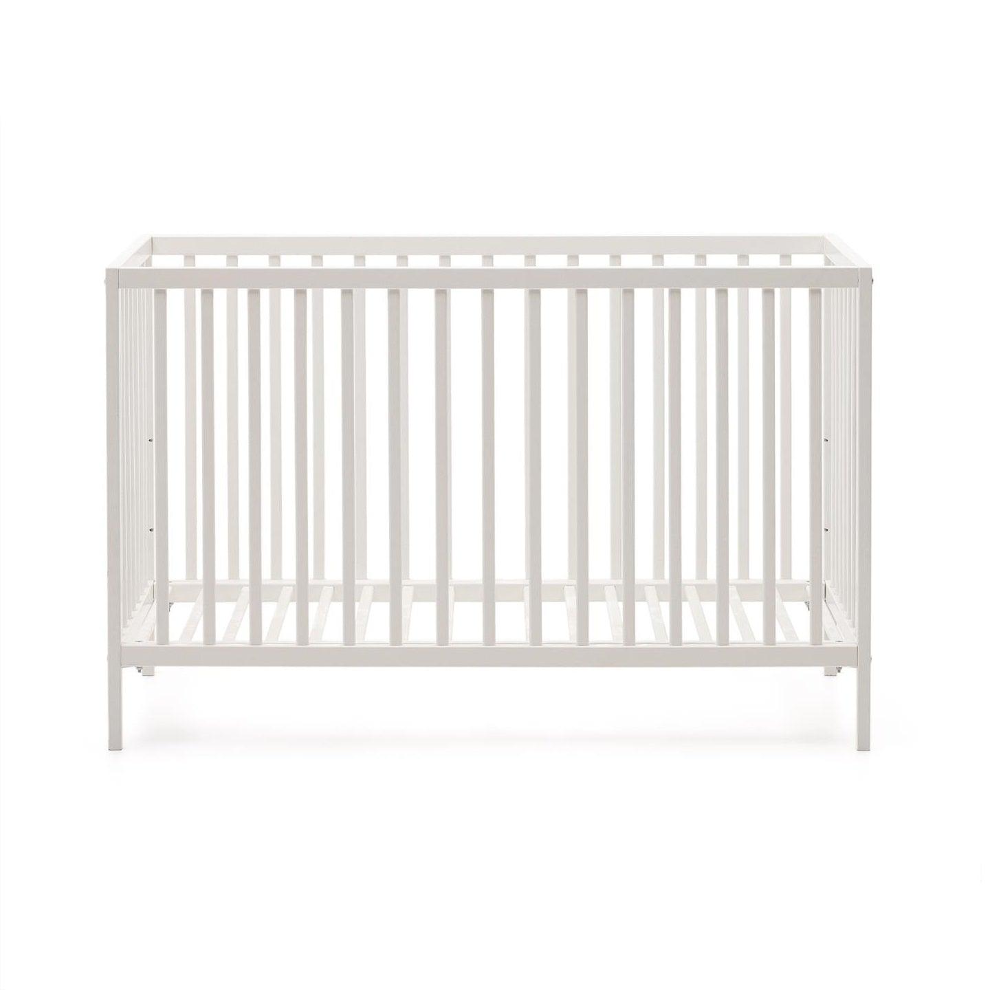 Łóżeczko dziecięce SHANTAL białe drewno bukowe La Forma Eye on Design