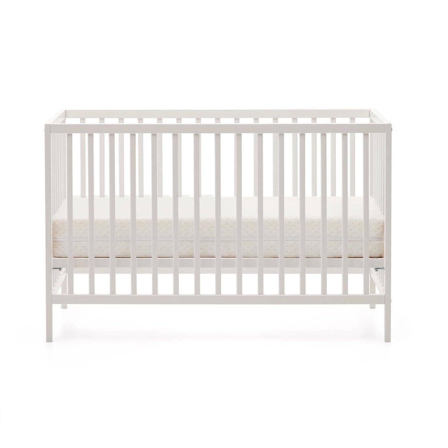 Łóżeczko dziecięce SHANTAL białe drewno bukowe La Forma Eye on Design