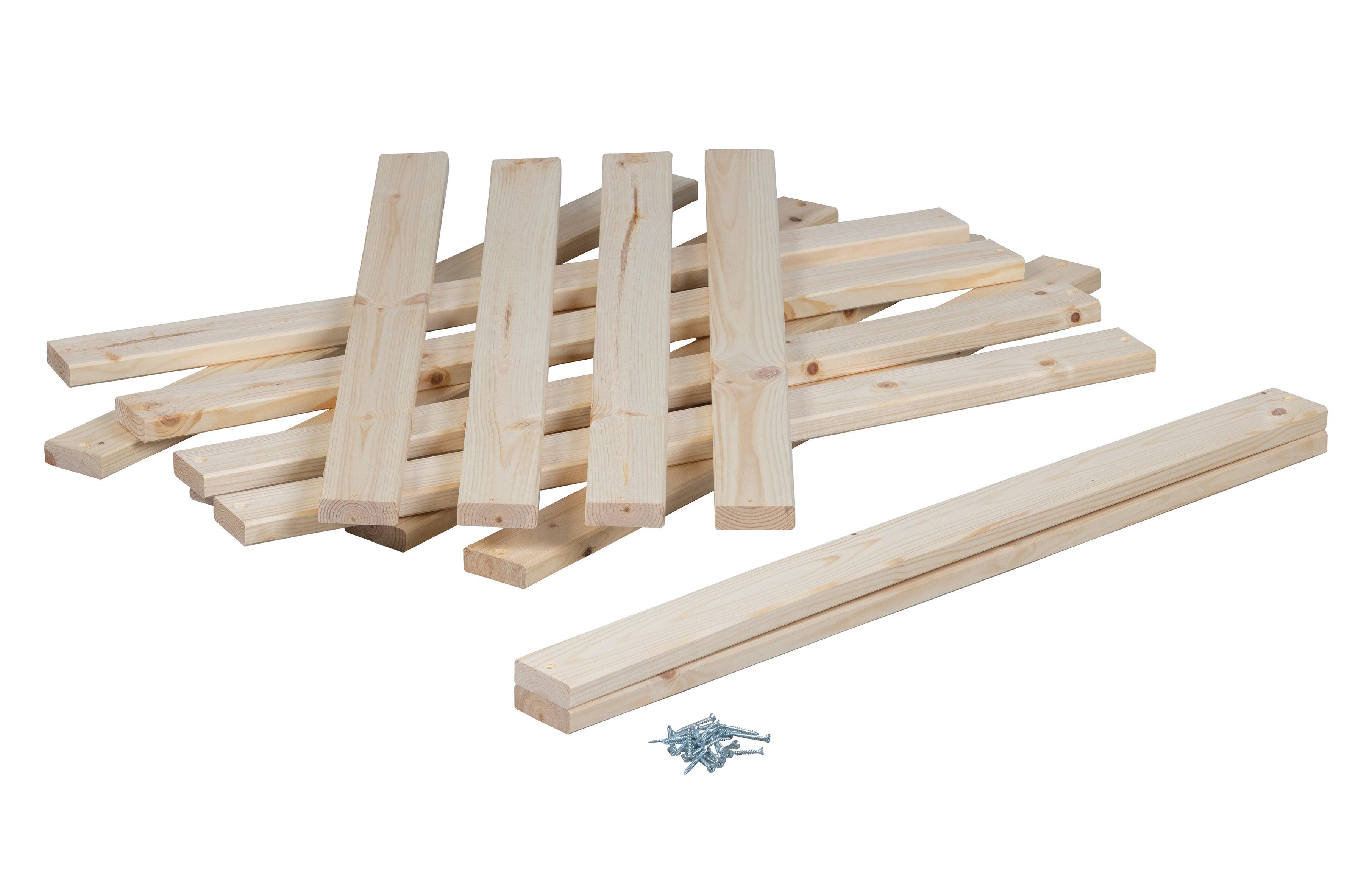 Łóżko MORRIS szary Woood Eye on Design