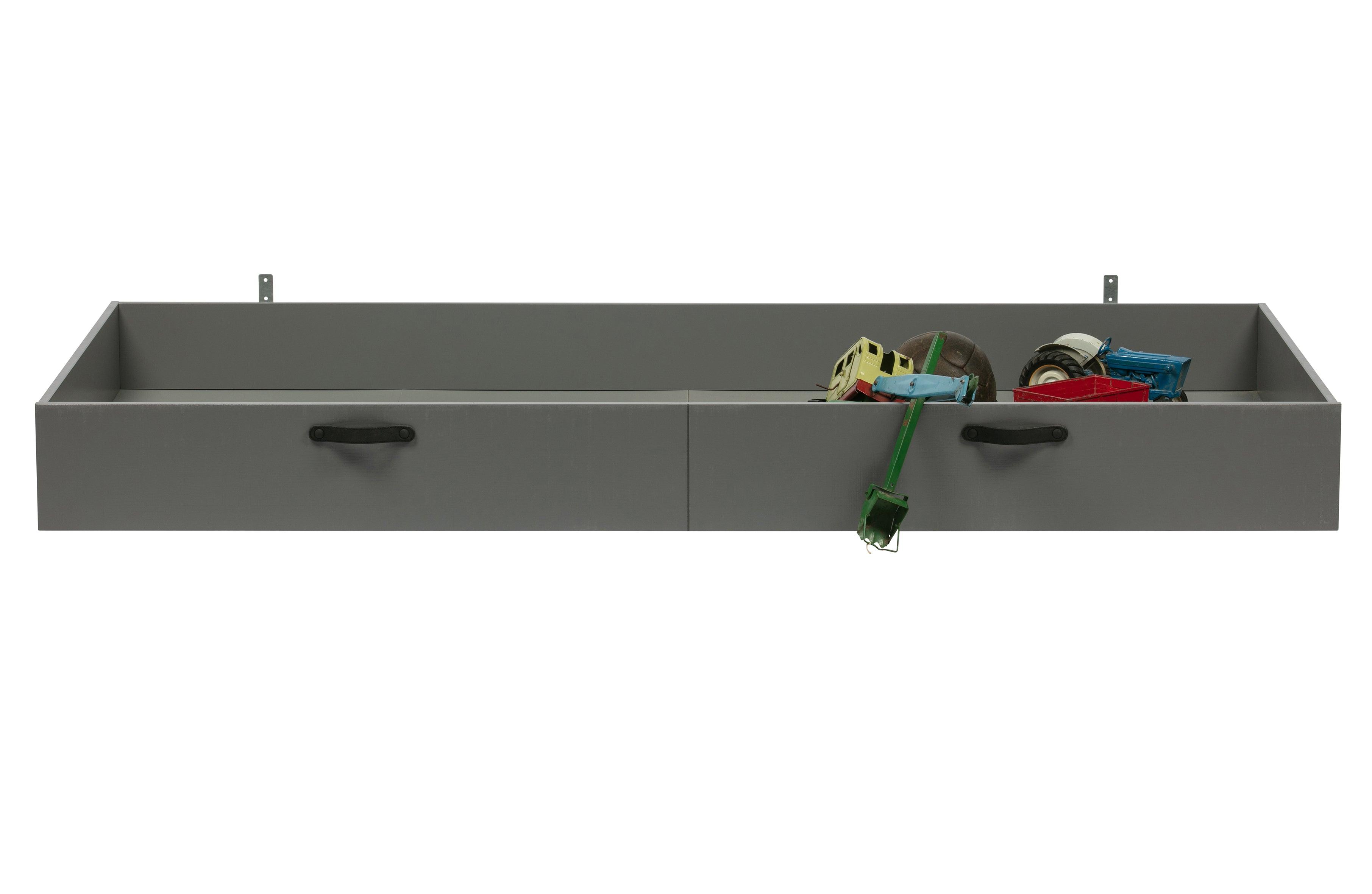 Łóżko MORRIS szary Woood Eye on Design