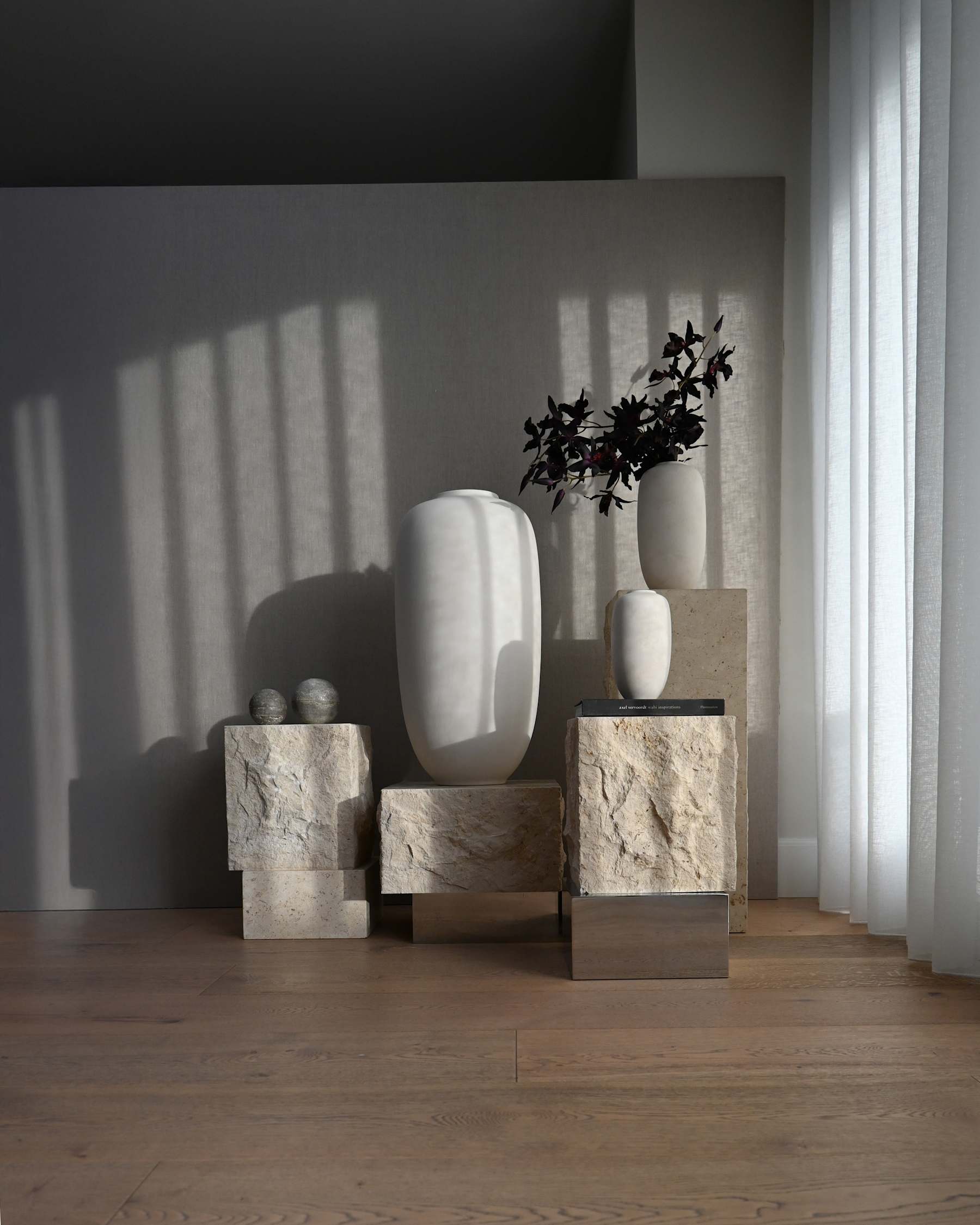 Vaas SUNAO SLIM witte keramiek