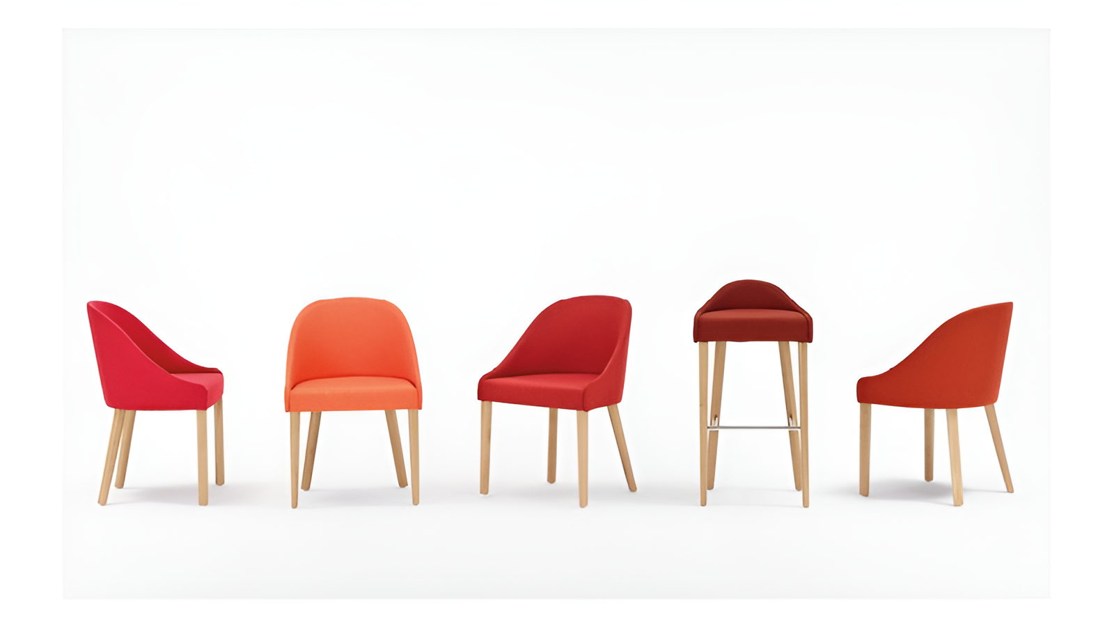 Hocker LUBI H-5005 gestoffeerd