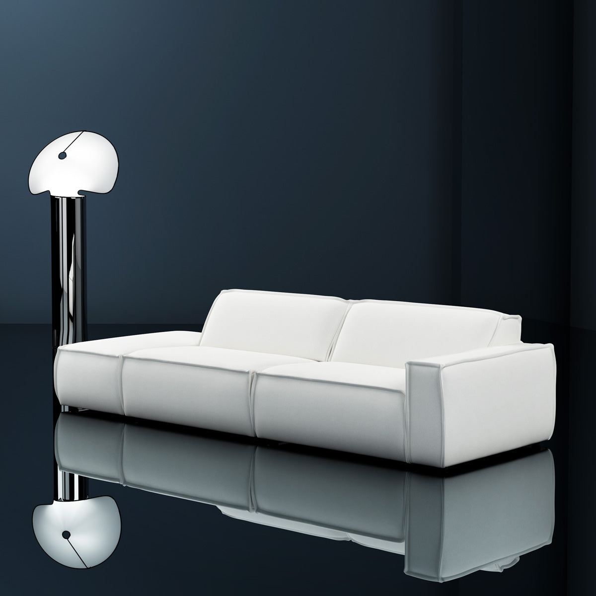 LUMO gestoffeerde fauteuil