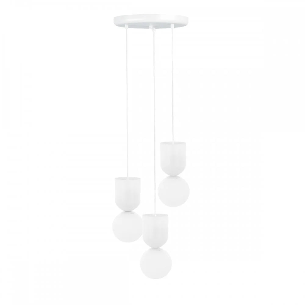 LUOTI 3P white pendant lamp